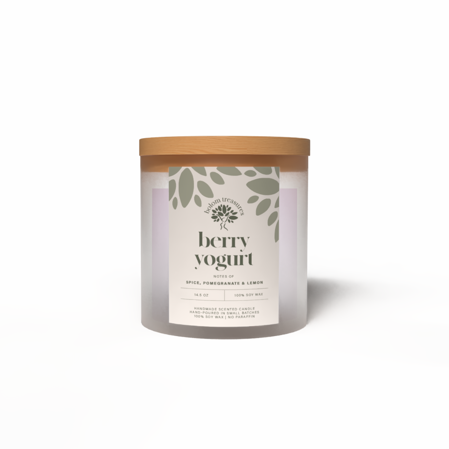 Berry Yogurt Scented Candle